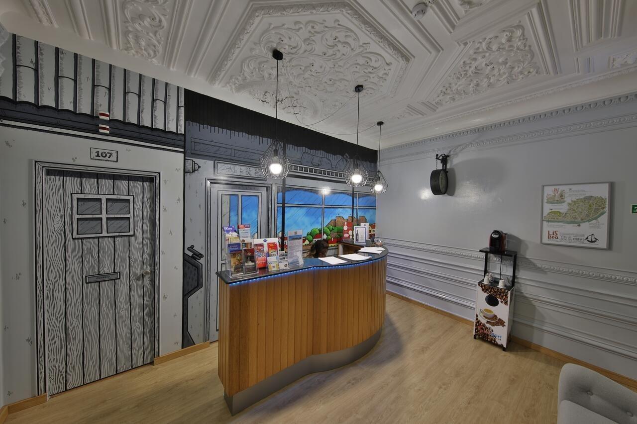O Eletrico Guesthouse Lisboa Eksteriør billede